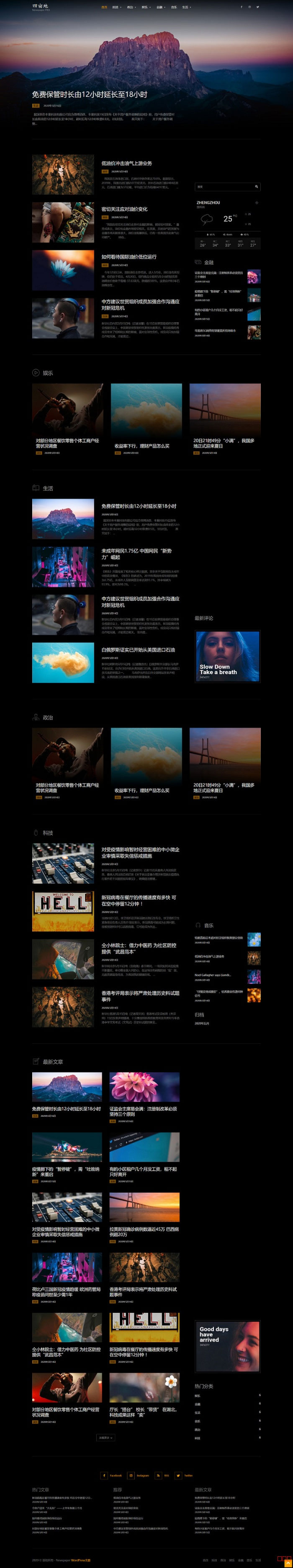 WordPress响应式新闻杂志主题Newspaper|精品资源|果果网