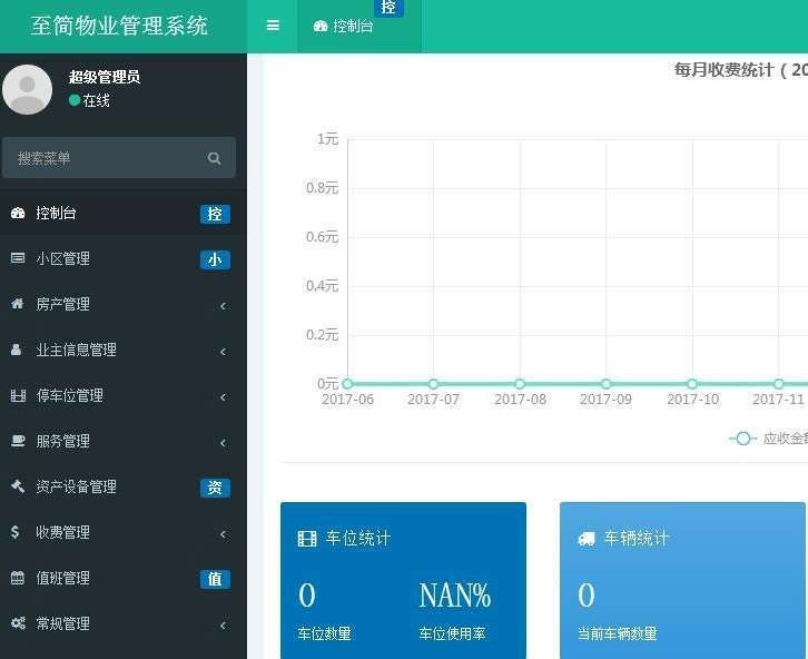 ThinkPHP5+Bootstrap多小区物业管理系统源码修复版|精品资源|果果网