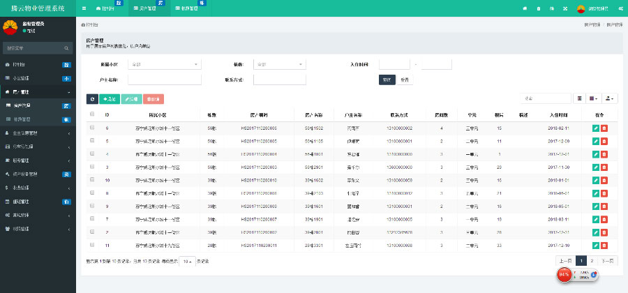 ThinkPHP5多小区物业管理系统源码|精品资源|果果网|百度云盘下载