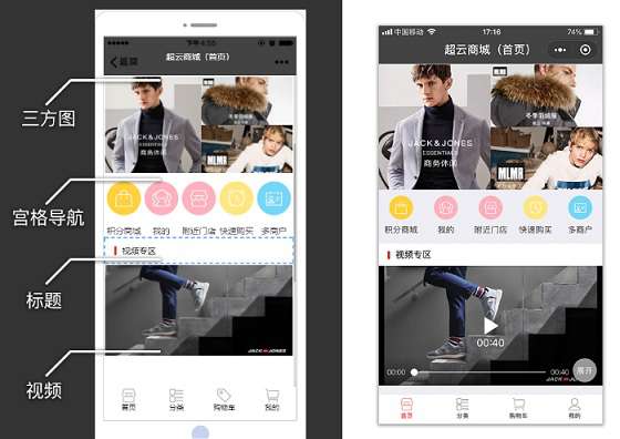 超云分销多商户营销商城小程序V1.3.5+前端|精品资源|果果网