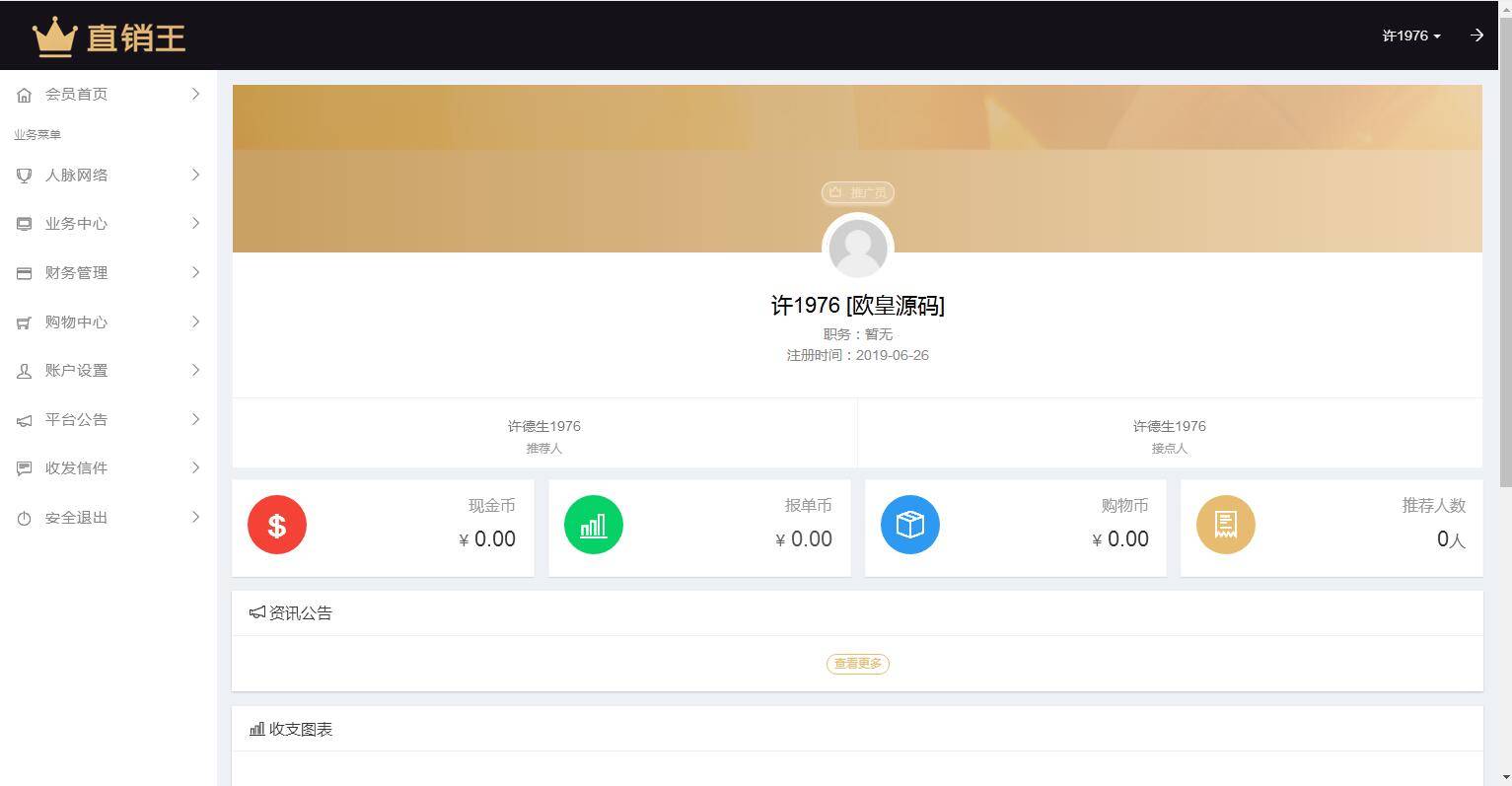 企业3级推广报单分销源码下载会员注册管理系统-ss|精品资源|果果网|百度云盘下载