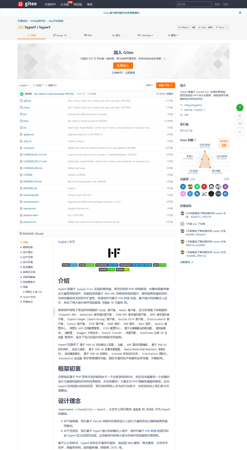 Hyperf协程框架 v2.2.2|精品资源|果果网