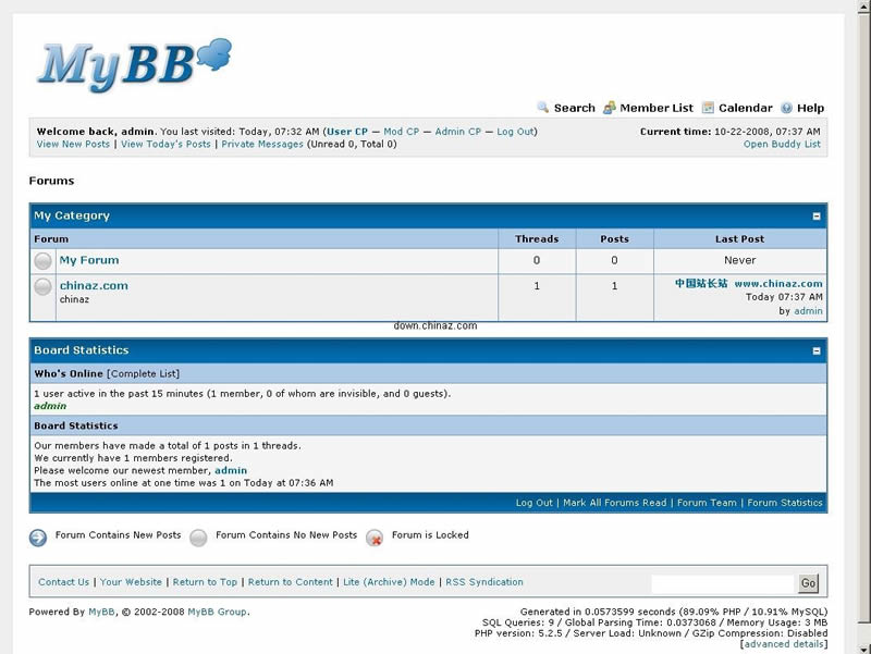 MyBB免费论坛 v1.8.27|精品资源|果果网|百度云盘下载