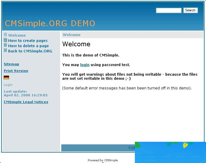 CMSimple v5.1|精品资源|果果网|百度云盘下载