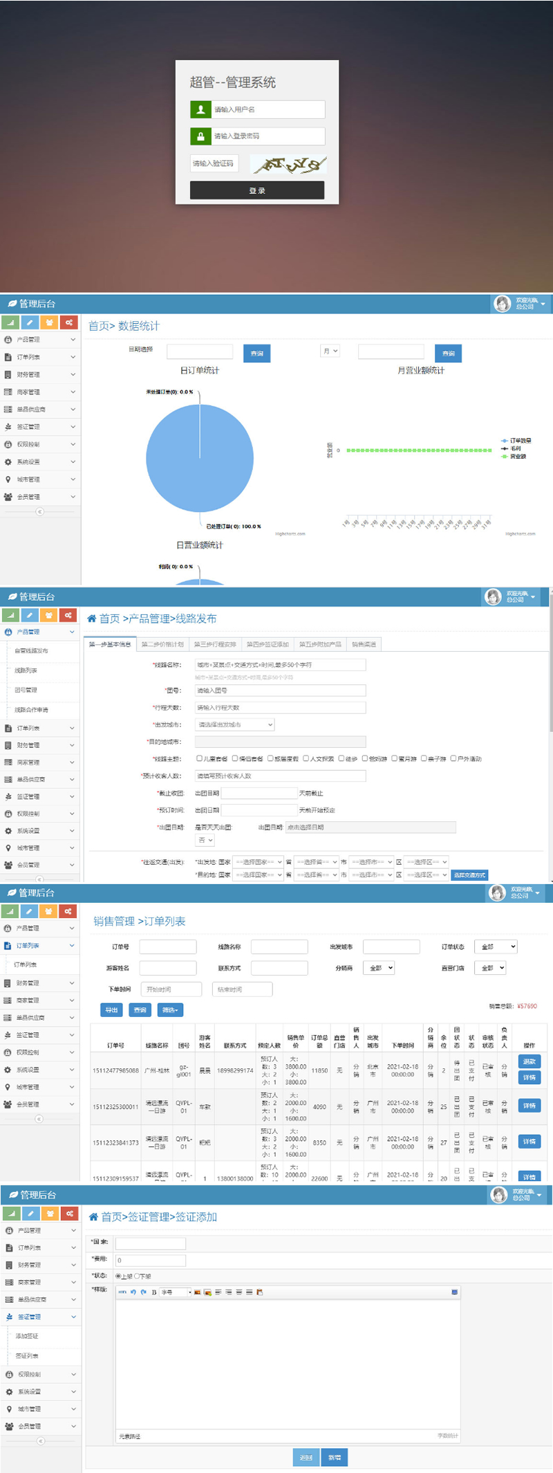 旅游智能CRM系统源码 旅游公司管理游客系统 Thinkphp3.2.2+bootstrap内核|精品资源|果果网