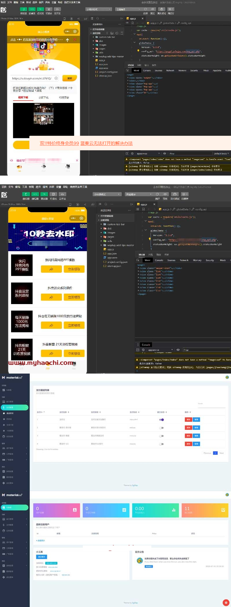 抖音去水印WEB接口版|精品资源|果果网