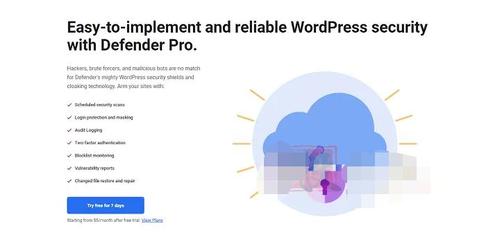 WPMU Dev Defender Pro 4.0.1完美汉化中文版|WordPress高级防火墙安全防护插件|精品资源|果果网|百度云盘下载
