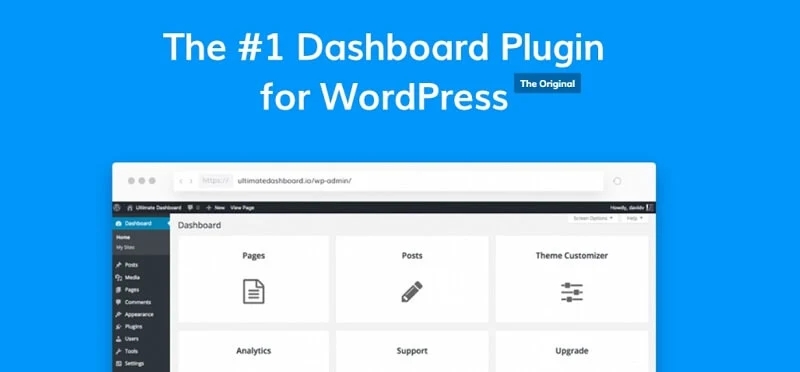Ultimate Dashboard PRO 3.0专业版插件|自定义WordPress管理面板|精品资源|果果网
