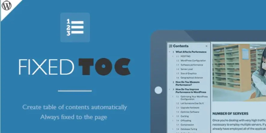 Fixed Toc 3.1.25汉化中文版|粘性浮动跟随的自动目录WordPress插件|精品资源|果果网|百度云盘下载