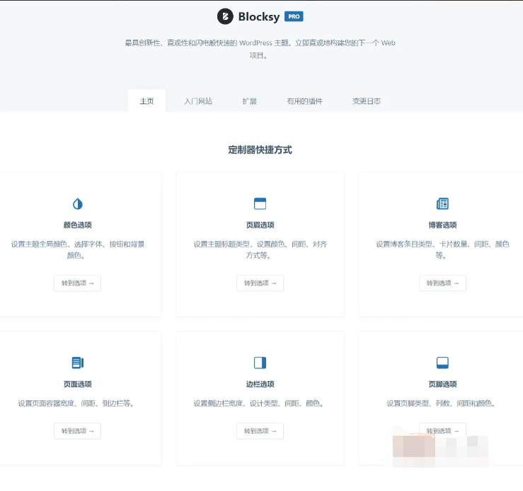 Blocksy Pro 1.9.5完美汉化中文版|区块自定义个性化轻量闪电快速WordPress主题|精品资源|果果网