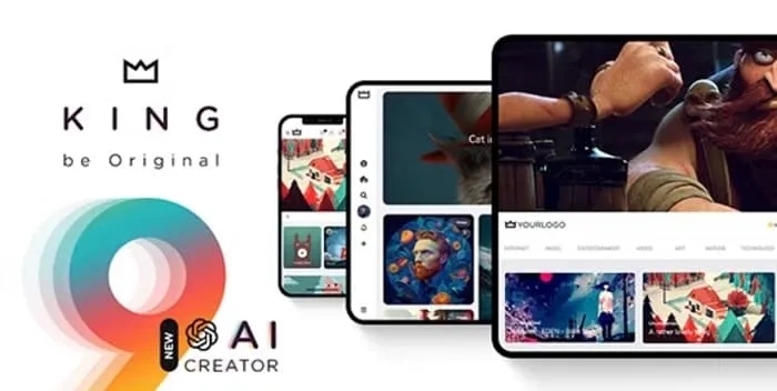 King 9.1.2汉化中文版|炫酷漂亮杂志新闻游戏资讯WordPress主题|精品资源|果果网