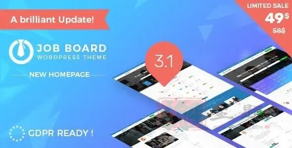 InJob 3.5.7汉化中文版|工作招聘机构及人力资源WordPress主题|精品资源|果果网