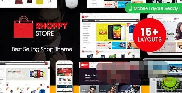 ShoppyStore 3.7.10汉化中文版|科技电子商务WooCommerce WordPress主题|精品资源|果果网