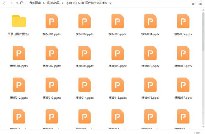 60套医疗护士PPT模板合集[PPT/PPTX/69.94MB]百度云网盘下载|精品资源|果果网
