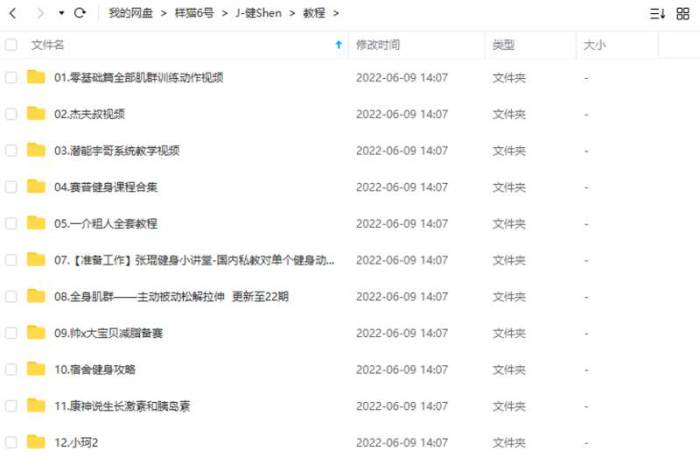 健身教程-淘宝价值5000元的全套健身减肥运动视频教程合集[FLV/MP4/75.95GB]百度云网盘下载|精品资源|果果网