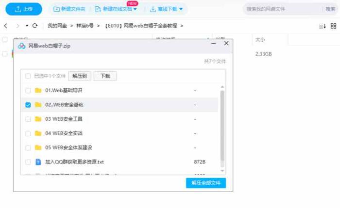 Web教程-网易web白帽子全套教程视频合集[MP4/2.33GB]百度云网盘下载|精品资源|果果网