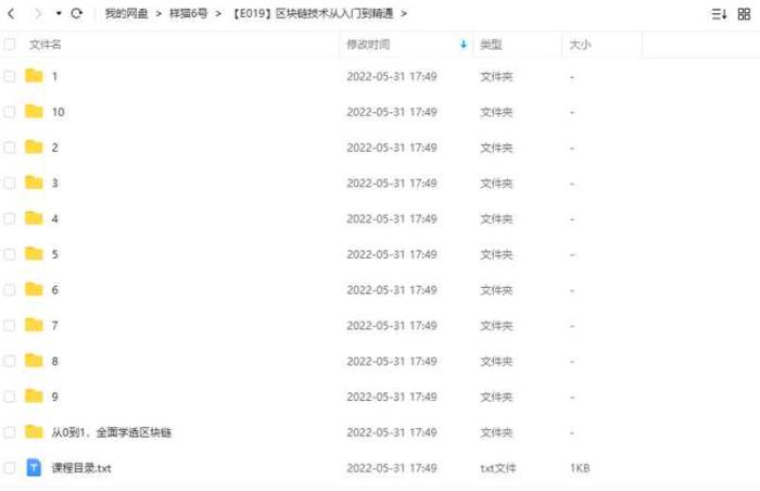 [区块链教程][区块链技术从入门到精通视频(带源码+工具)合集][MP4/4.12GB]百度云网盘下载|精品资源|果果网
