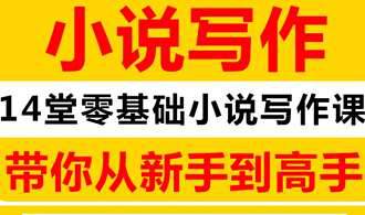 [14堂零基础小说写作课，从新手到网络畅销作家，百万稿费作者教你写小说视频合集][MP4/944.45MB]百度云网盘下载|精品资源|果果网|百度云盘下载