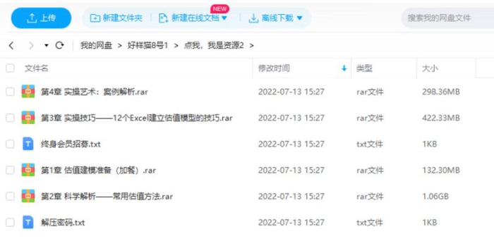 《ibanker丨30天，如何快速成为估值高手？》[视频课程合集][MP4/1.89GB]百度云网盘下载|精品资源|果果网|百度云盘下载